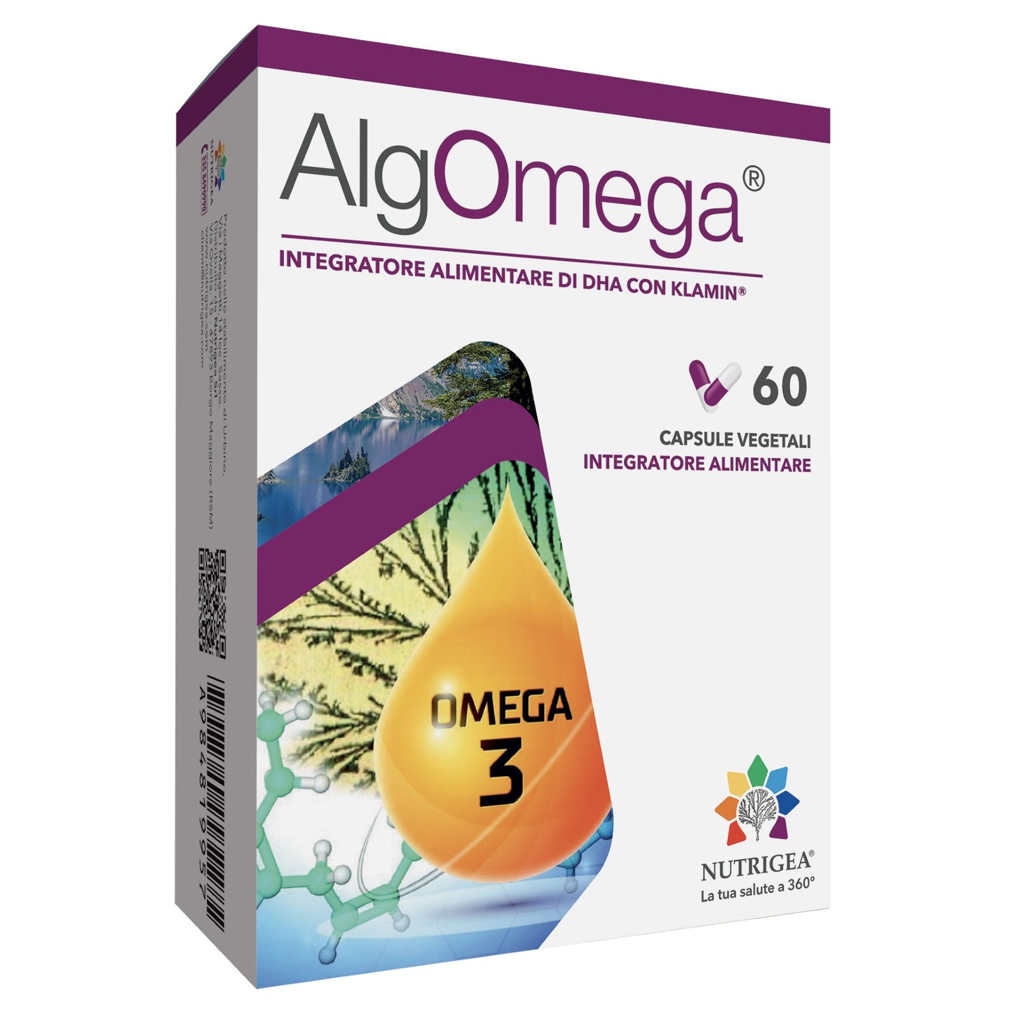 Integratore di DHA Algomega