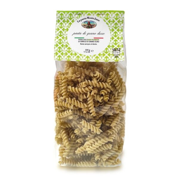 Fusilli di semola di grano duro all'alga AFA
