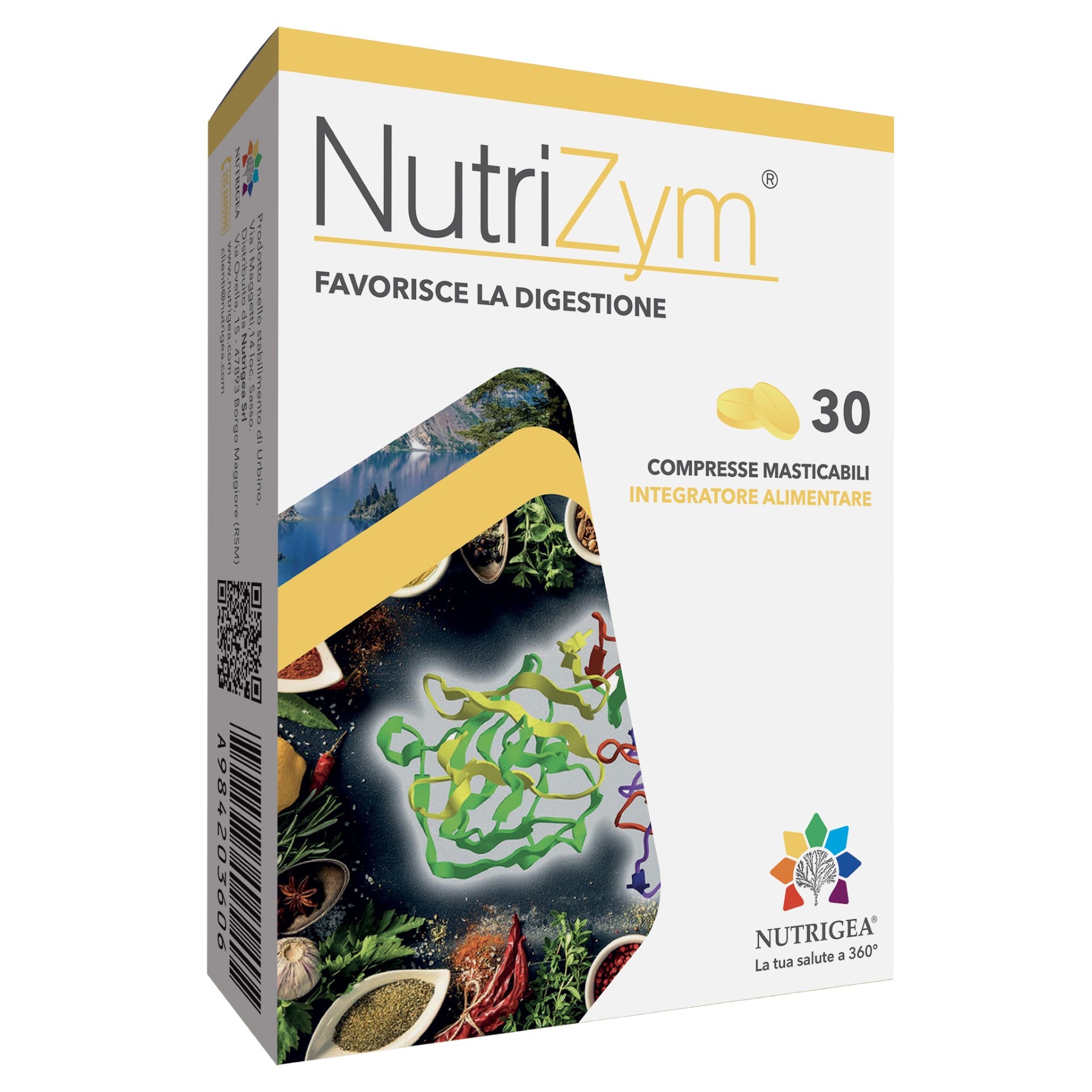 nutrizym enzimi digestivi in compresse